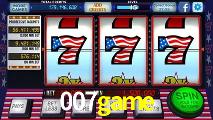 APP oficial da 007game para mobile
